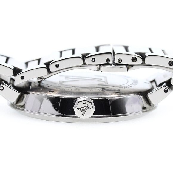 LOUIS VUITTON Tambour Damier Date Black Dial Quartz Men's Watch_835051 - Picture 3 of 6